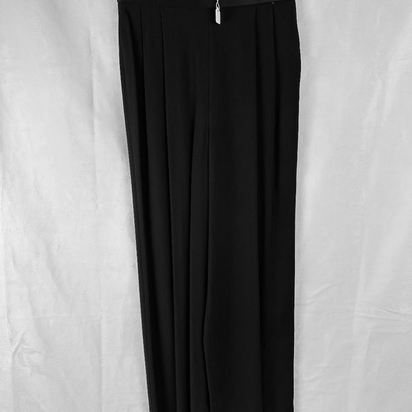 Laure'l by Escada Black Pleated Vintage Dress Pants - Picture 3 of 7